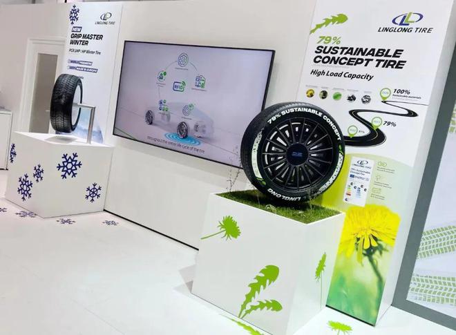 九游娱乐：科隆展首秀：玲珑79%可持续环保轮胎展现绿色出行创新实力(图3)