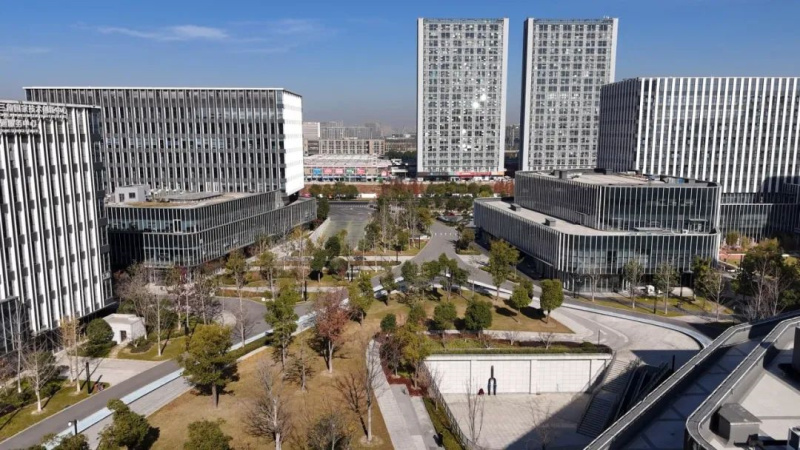 九游娱乐网站：冠珠瓷砖助力紫琅科技城打造创新高地卓越交付获好评(图2)