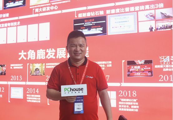 九游娱乐平台：大角鹿瓷砖发力超耐磨大理石岩板领域强势亮相中国建博会(图2)