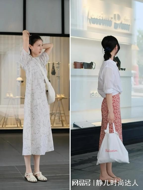 九游娱乐网站：中年女人穿衣越简单越高级！搭配掌握这3个技巧松弛还显贵(图3)
