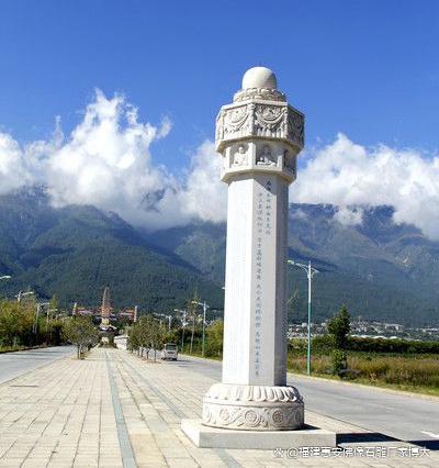 九游娱乐网站：寺庙石雕经幢的材料选择与加工技术（多图欣赏）(图5)