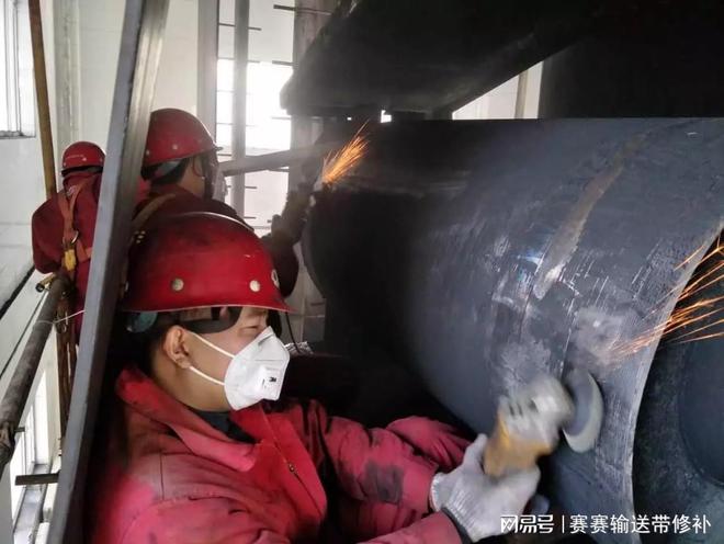 九游娱乐平台：滚筒现场冷包胶施工流程详解滚筒包胶操作步骤介绍(图2)