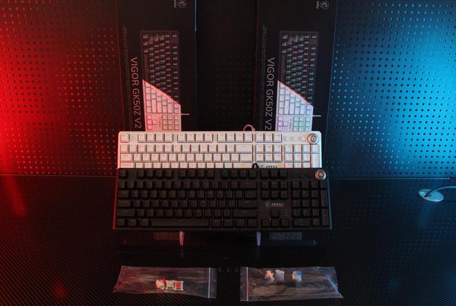 九游娱乐：微星发布三款游戏外设新品：GK41DUSK国产轴机械键盘太帅了(图13)