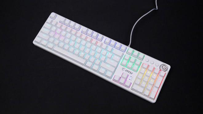 九游娱乐：微星发布三款游戏外设新品：GK41DUSK国产轴机械键盘太帅了(图24)