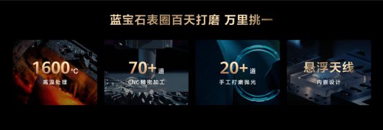 九游娱乐网站：华为首款蓝宝石水晶智能手表登场蓝金表重塑高端智能腕表定义(图3)