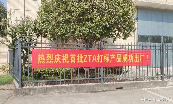 九游娱乐网站：品牌之路新征程精城首批打标产品出厂发货(图2)