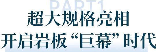 九游娱乐网站：岩板新纪元！雪狼超大规格岩板震撼厦门展开启“巨幕”时代！(图2)