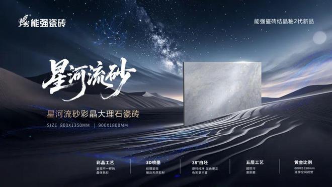 九游娱乐网站：2025能强瓷砖新品首发：科技与艺术互融的质感新生(图2)
