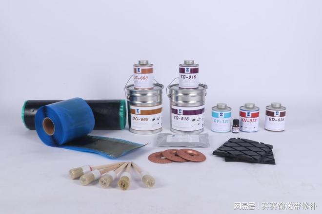 九游娱乐平台：皮带修补条怎么使用输送带长距离划伤用修补条修复方法(图2)