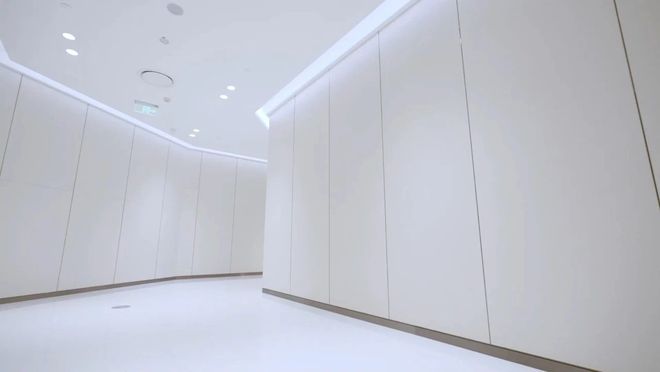 九游娱乐平台：美好工程冠珠魔术师岩板共筑胖东来天使城店致美体验(图4)