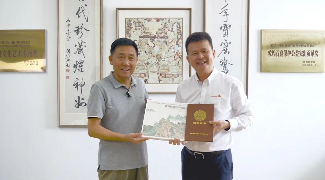 九游娱乐网站：以“美缝”为笔传承敦煌美学(图5)