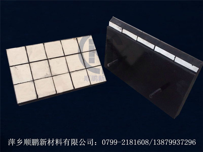 九游娱乐：什么是耐磨陶瓷橡胶复合板？有什么特性？(图2)