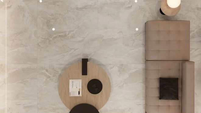 九游娱乐平台：步步生金的星河空间解锁能强瓷砖彩晶工艺(图5)