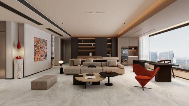 九游娱乐平台：步步生金的星河空间解锁能强瓷砖彩晶工艺(图4)