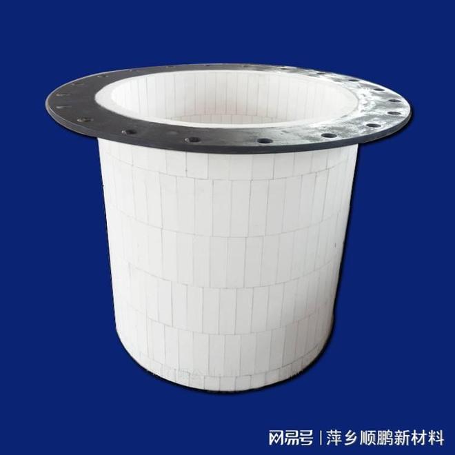九游娱乐网站：陶瓷环耐磨管道管件(图2)