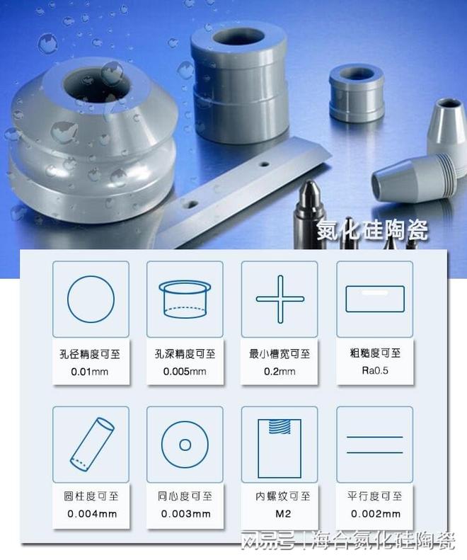 九游娱乐平台：高温耐磨氮化硅陶瓷磁力泵隔离套的性能与应用(图2)