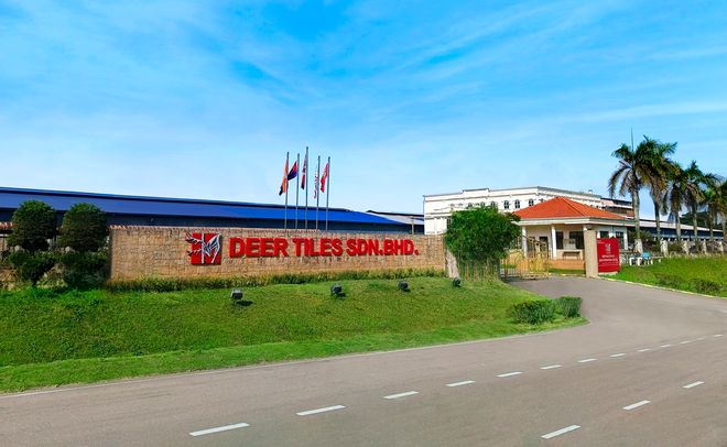 九游娱乐：大角鹿瓷砖马来西亚工厂重构东南亚瓷砖本土化生产格局(图11)