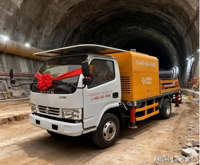 九游娱乐网站：混凝土输送神器！正迅车载泵的硬核实力(图3)
