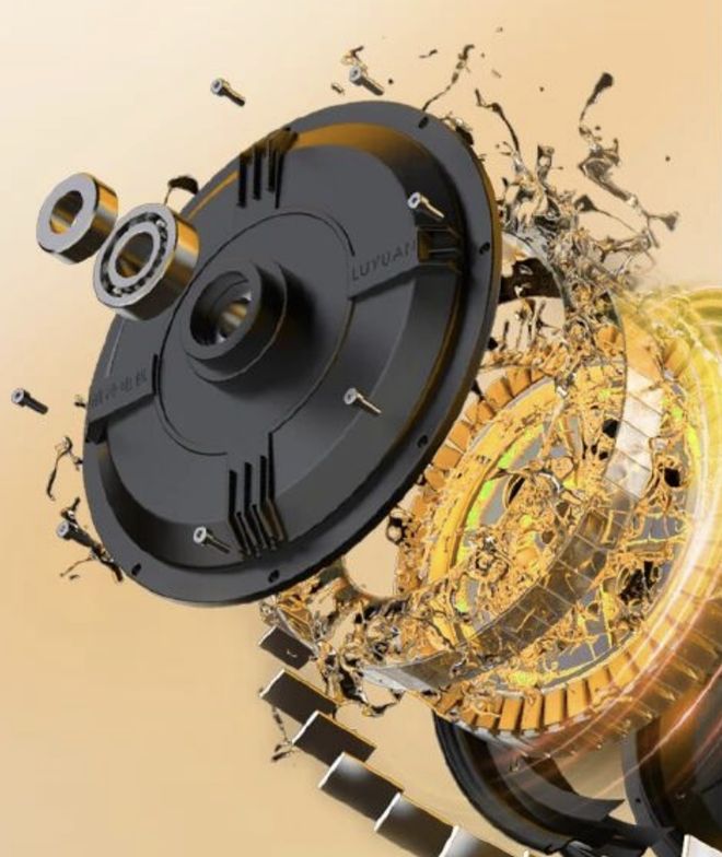 九游娱乐：雅迪、爱玛之后绿源第3款新国标车曝光！镁合金打造有后座能载人(图6)