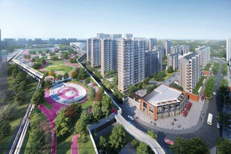 九游娱乐网站：新站区招商奥体公园-合肥新盘必买楼盘发布：售楼处电线小时电线最新房价楼盘评测(图5)